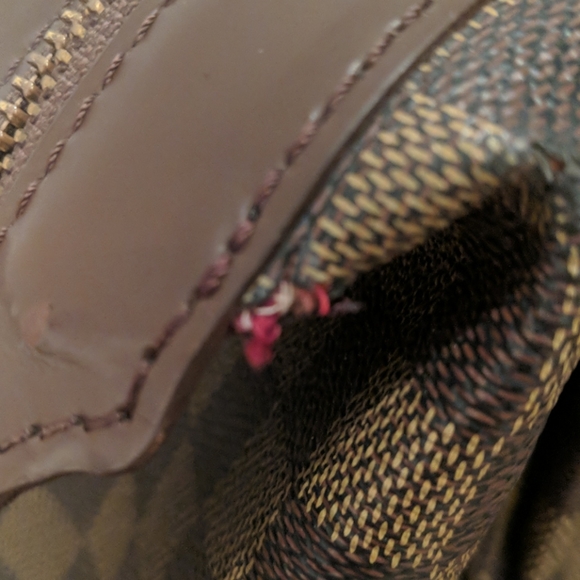 Louis Vuitton Knightsbridge Damier Ebene Satchel - Picture 10 of 10